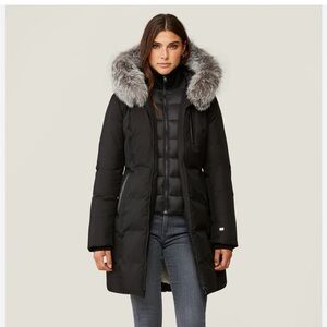 Soia & Kyo Silver Fur Women’s Parka: XS